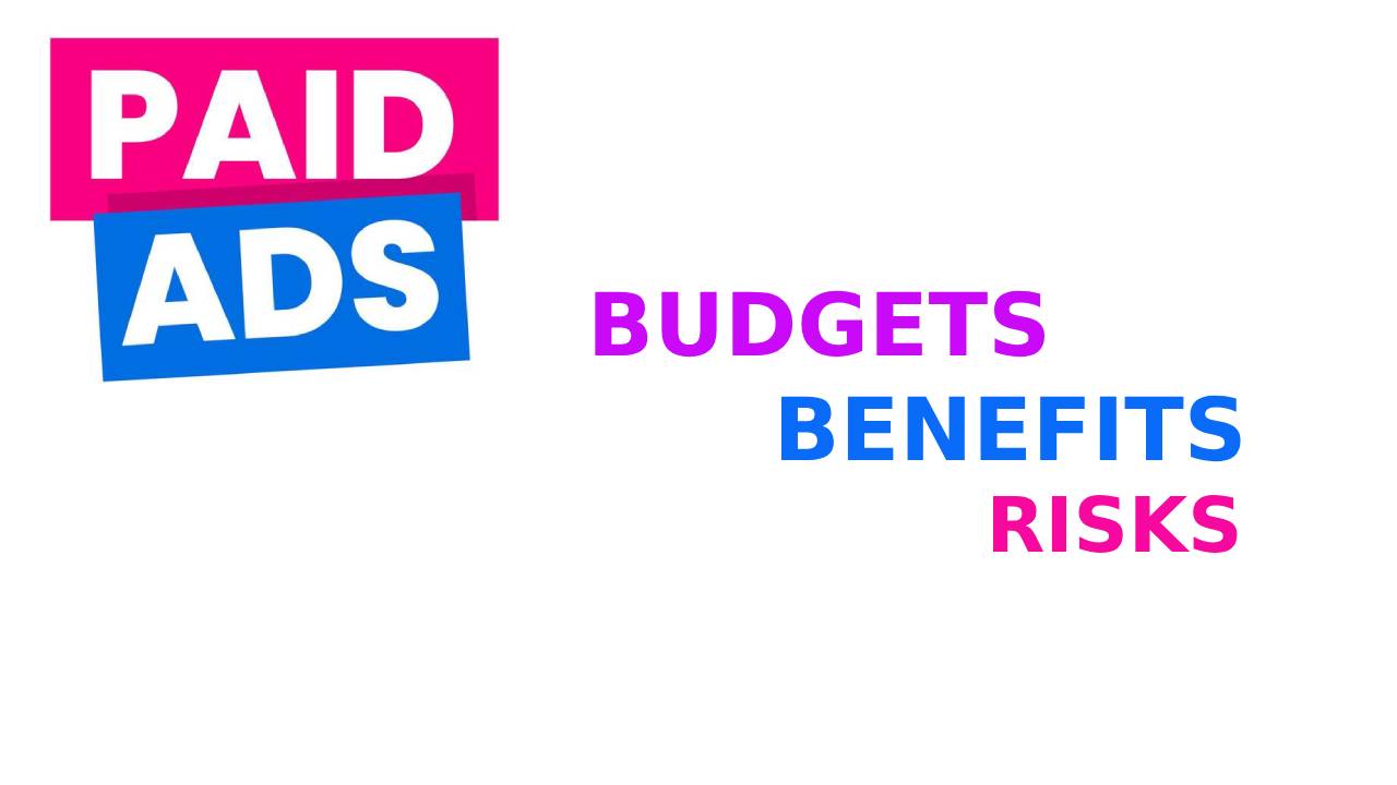 Paid Ads: Budgets, Benefits And Risks